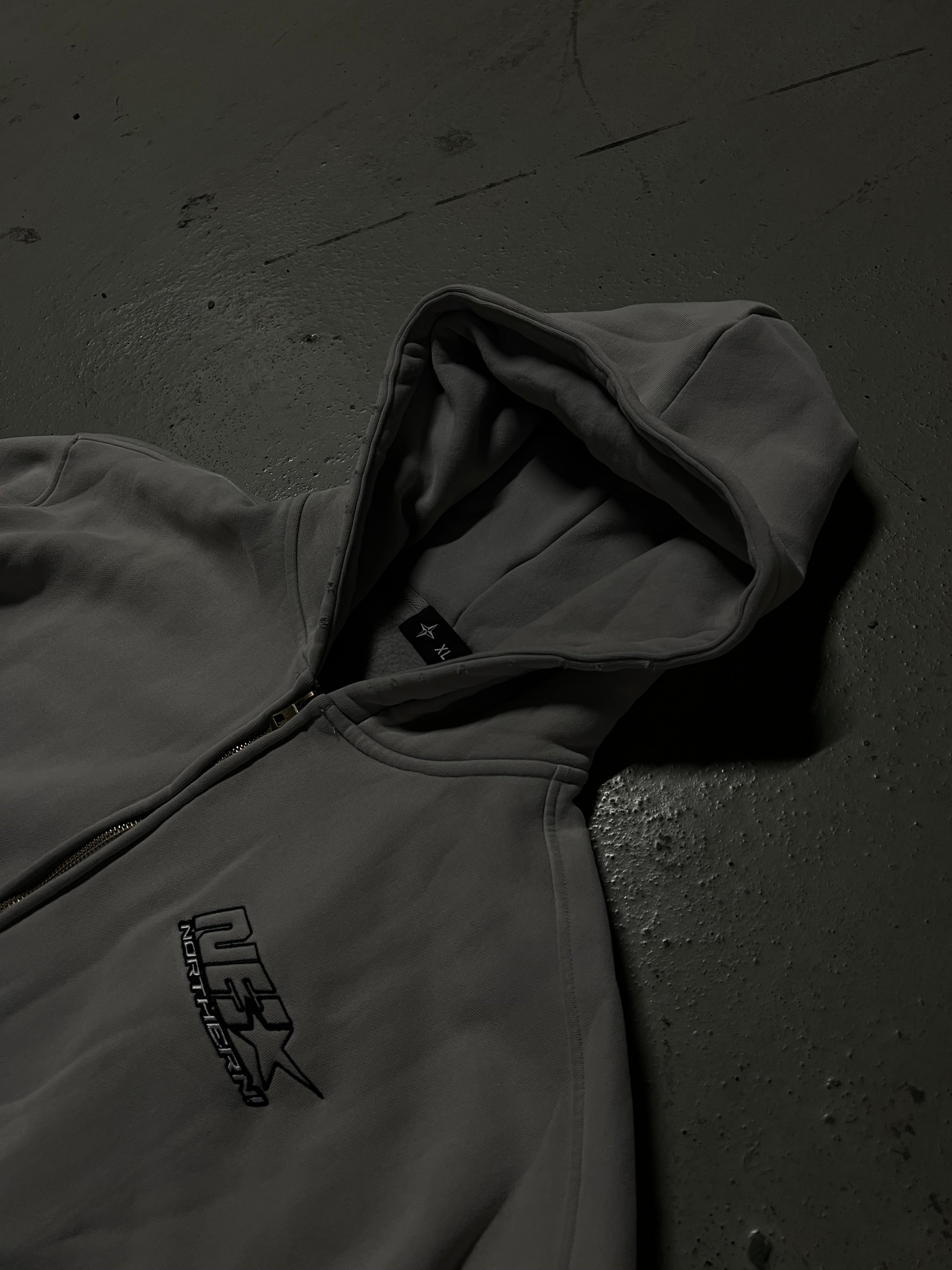 Gothic Zipper Hoodie