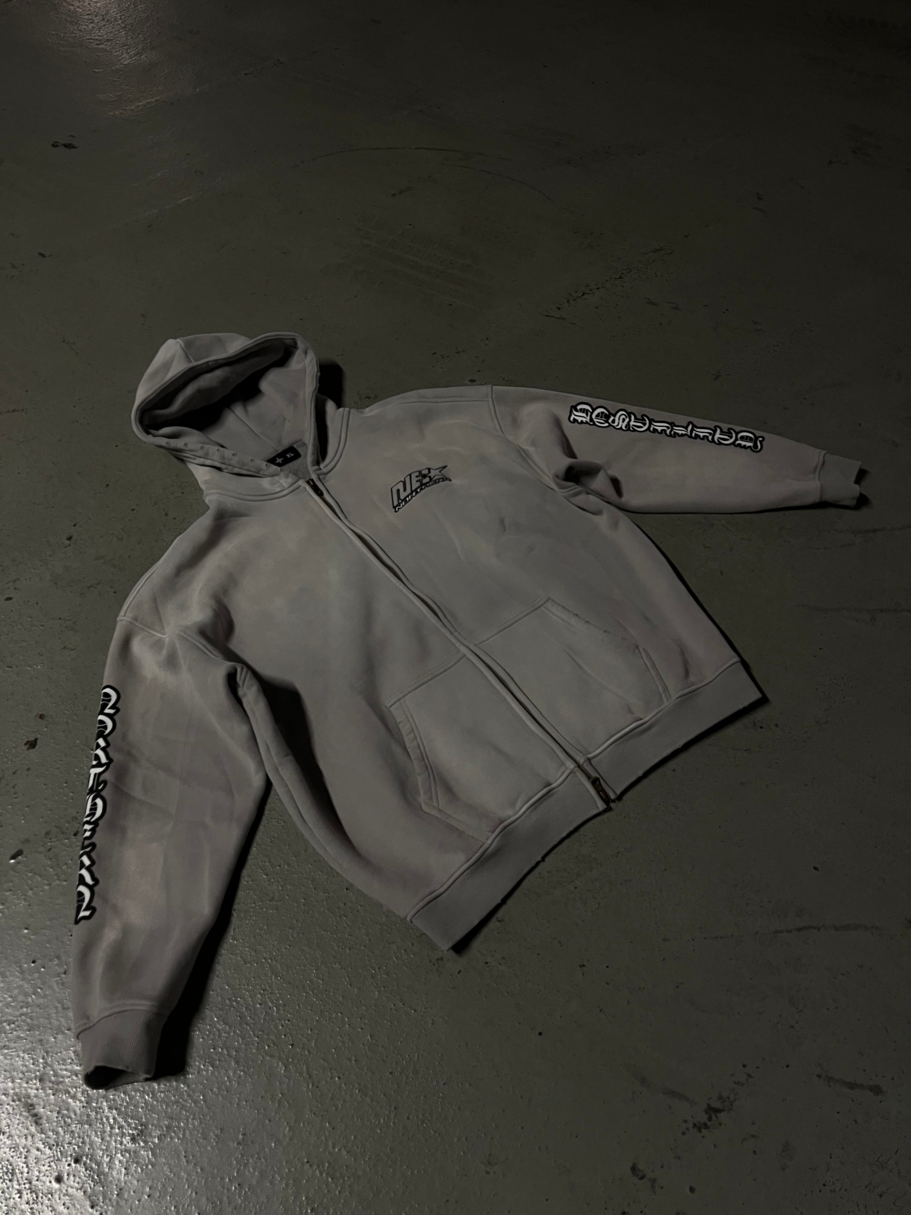Gothic Zipper Hoodie