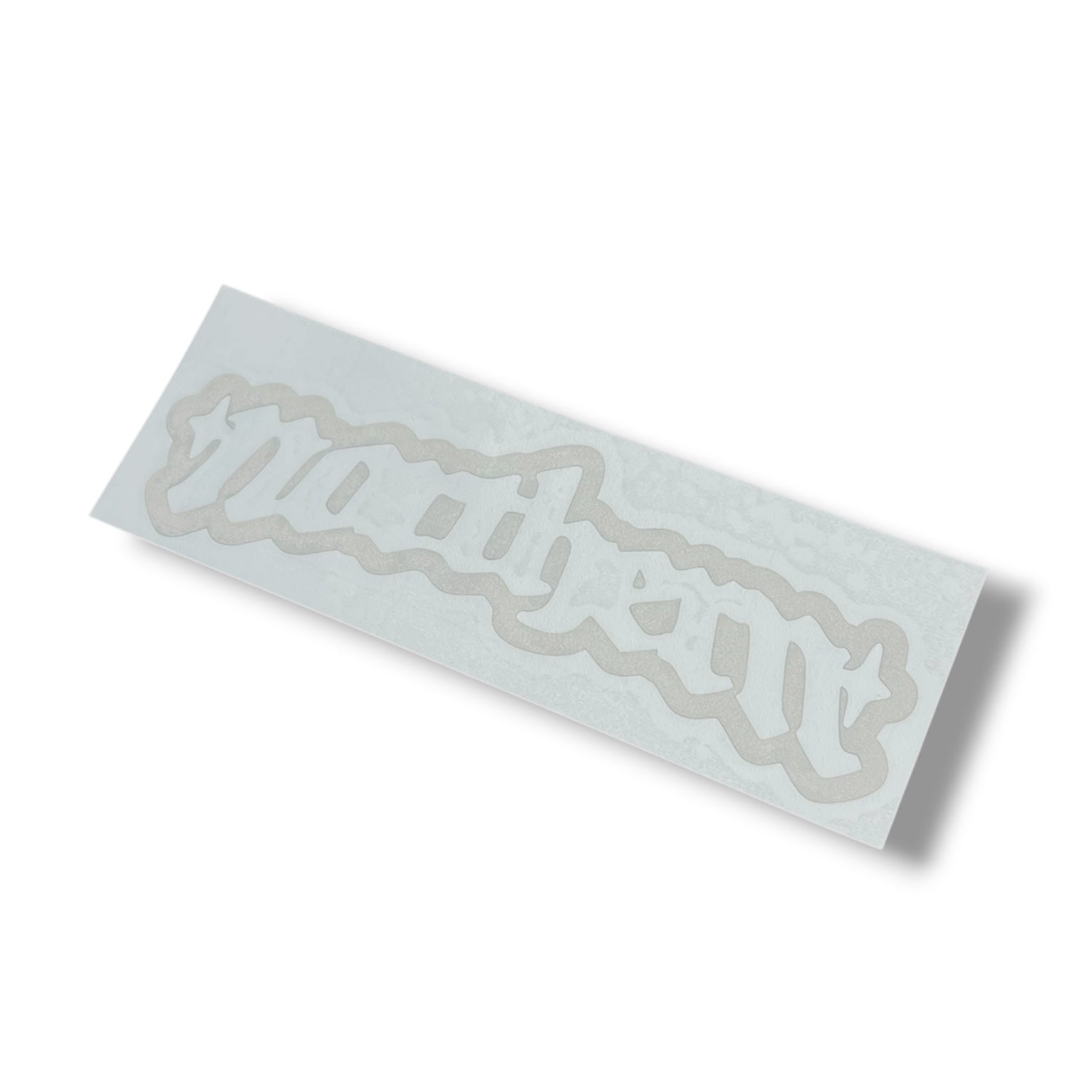 Starry silver decal