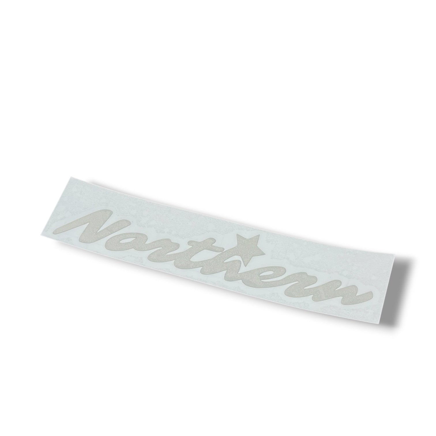 Cursive decal