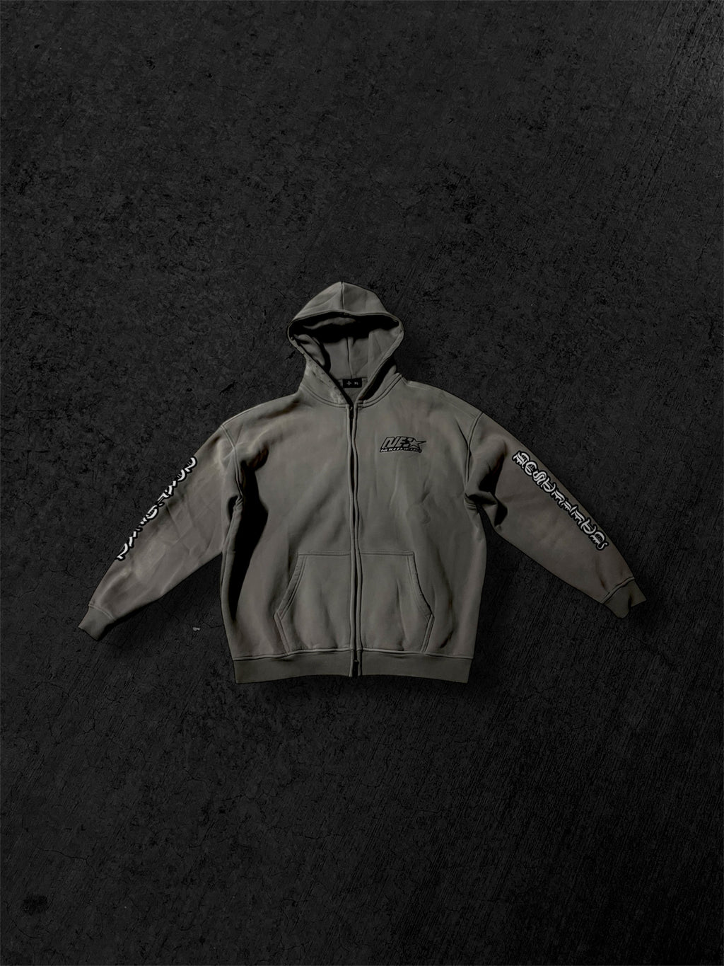 Gothic Zipper Hoodie