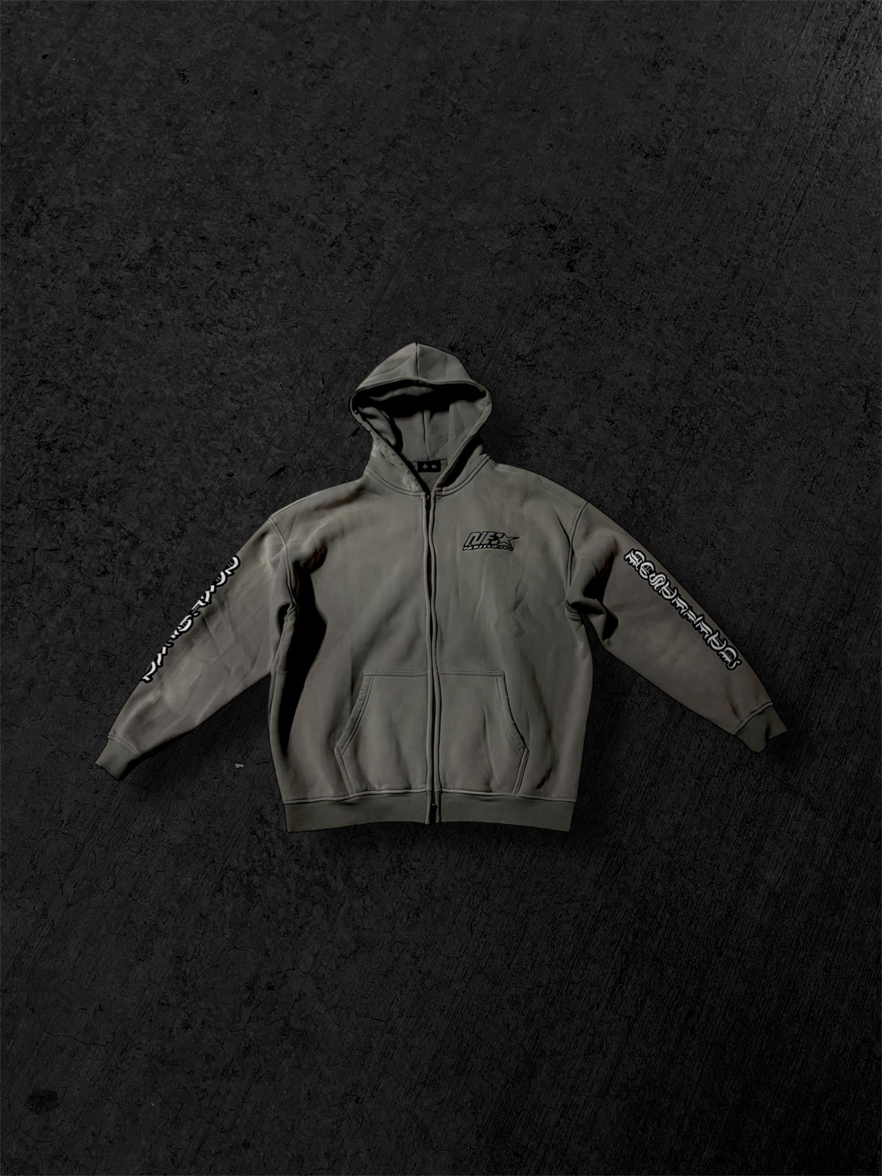 Gothic Zipper Hoodie